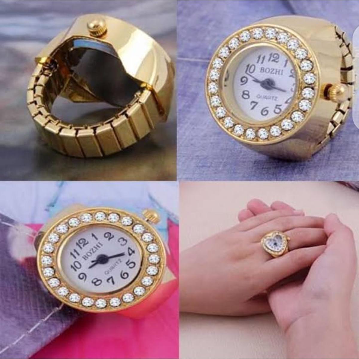 Finger Ring Watch For Women