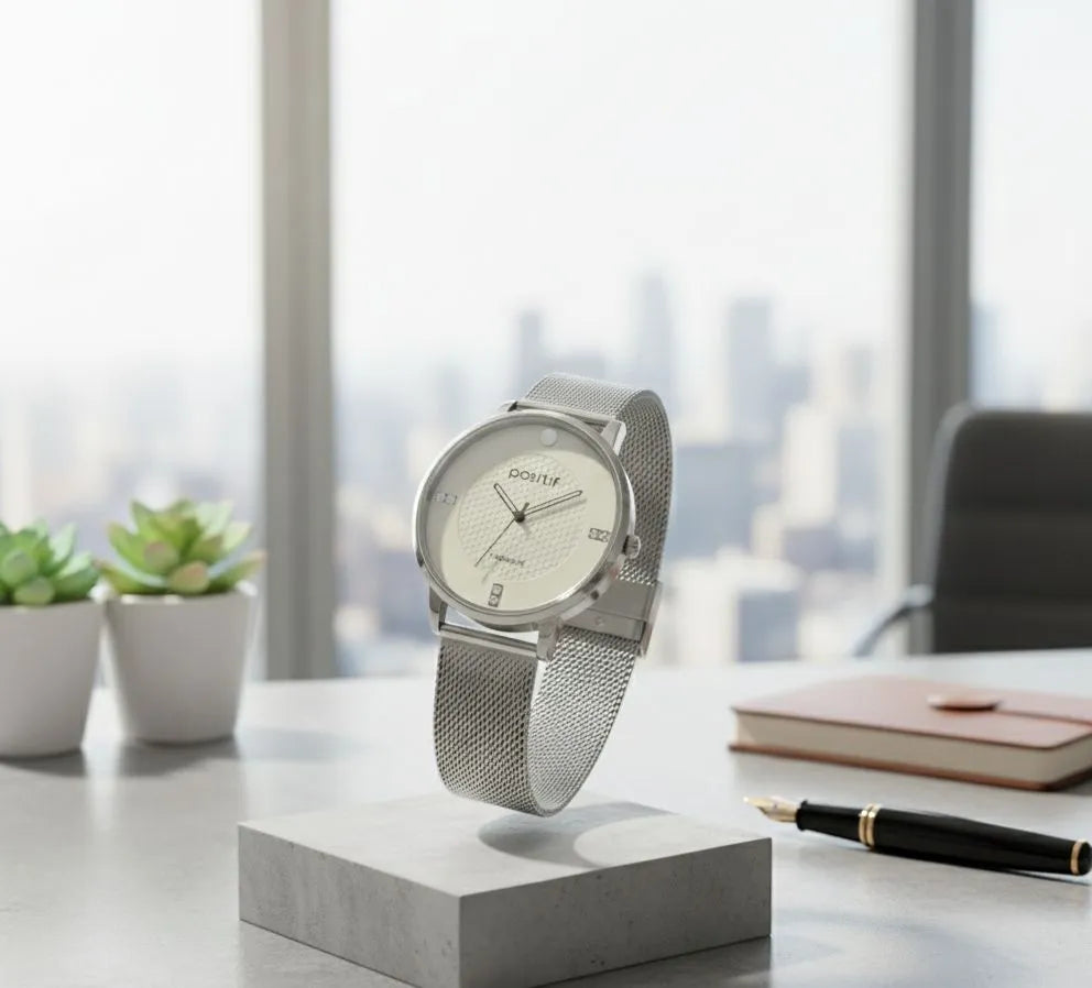 Stainless Steel High Quality Shepherd Strap Water Resistant Watches for Men's