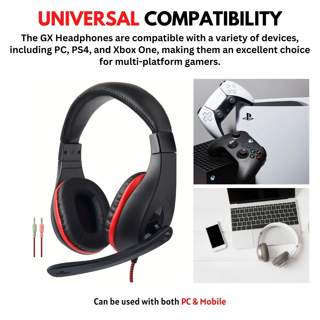 PRO Gaming Headphones RGB with Noise Cancelling Microphone