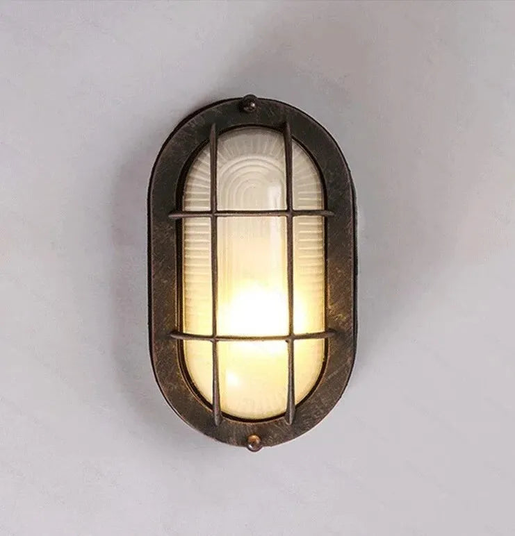 Bulkhead Waterproof Outdoor Wall Light For Home & Gardens Bulb Not included