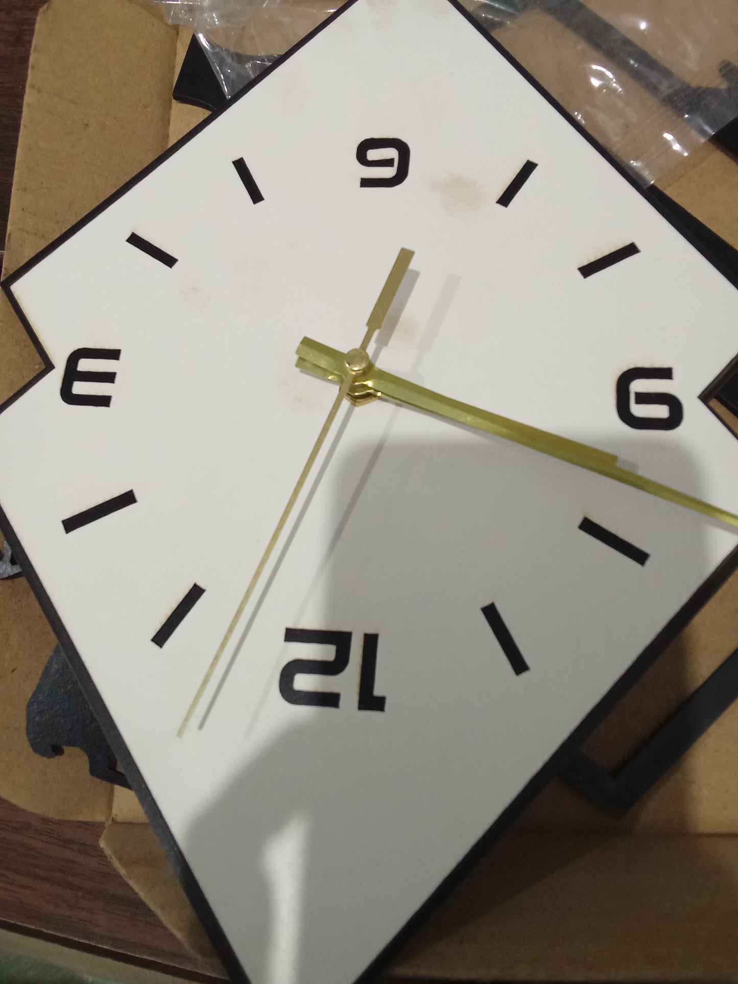 Creative Design Wall Clock Big size 18in x 24in