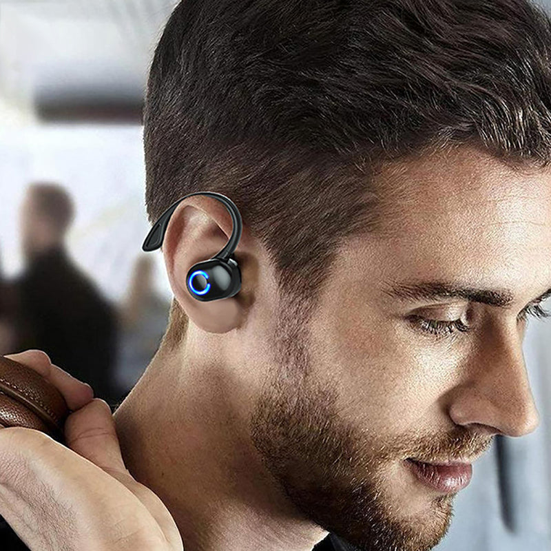 Sports Running Headset Wireless Single Ear Headphones HiFi Stereo Noise Reduction