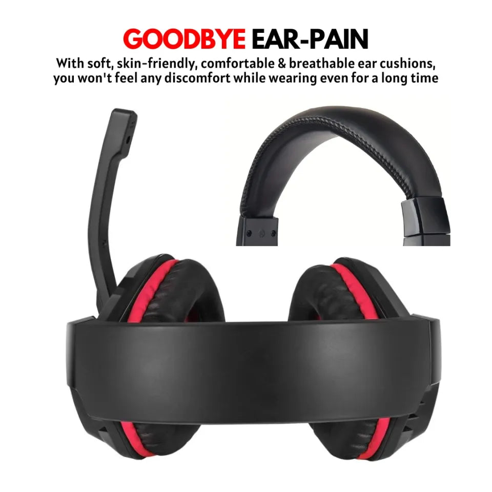 PRO Gaming Headphones RGB with Noise Cancelling Microphone