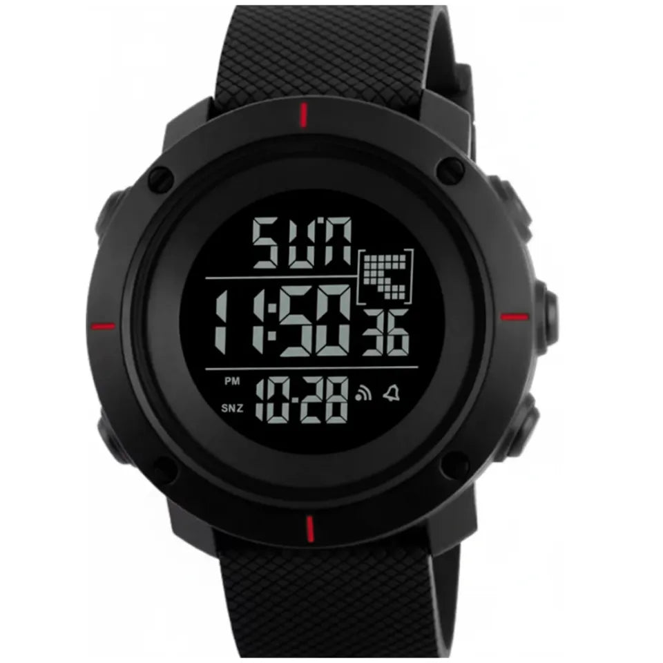 Military Men's Digital Sports Watch Waterproof with LED Back light Watch for Men