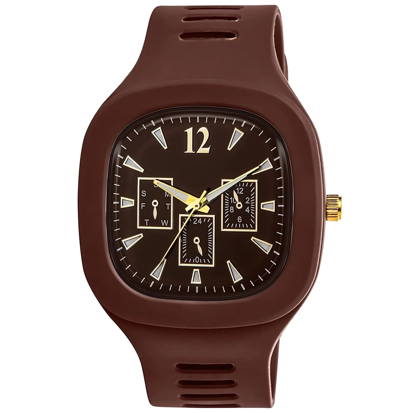 Branded Watch For Men and Boys Latest Design Wrist Watches in Multicolor