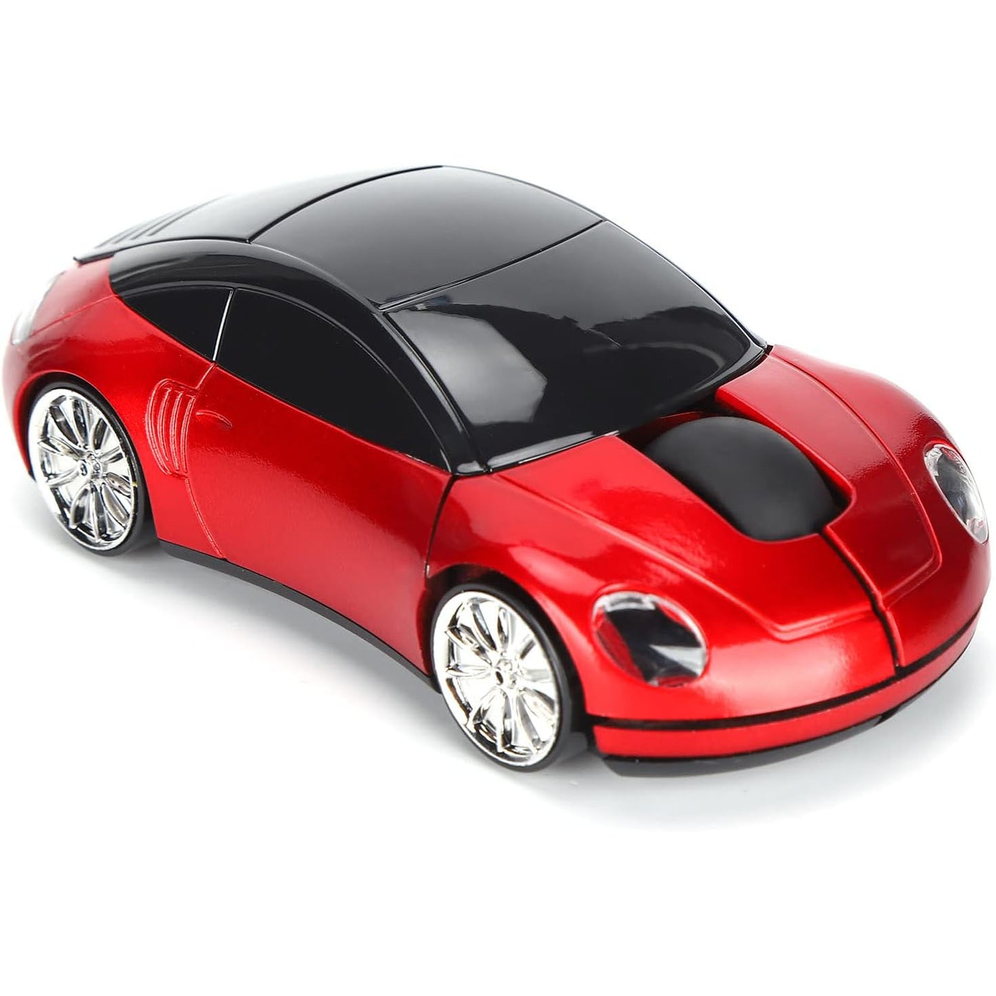 Stylish Sports Car Wireless Mouse โ 2.4GHz Optical Mouse for PC & Laptop