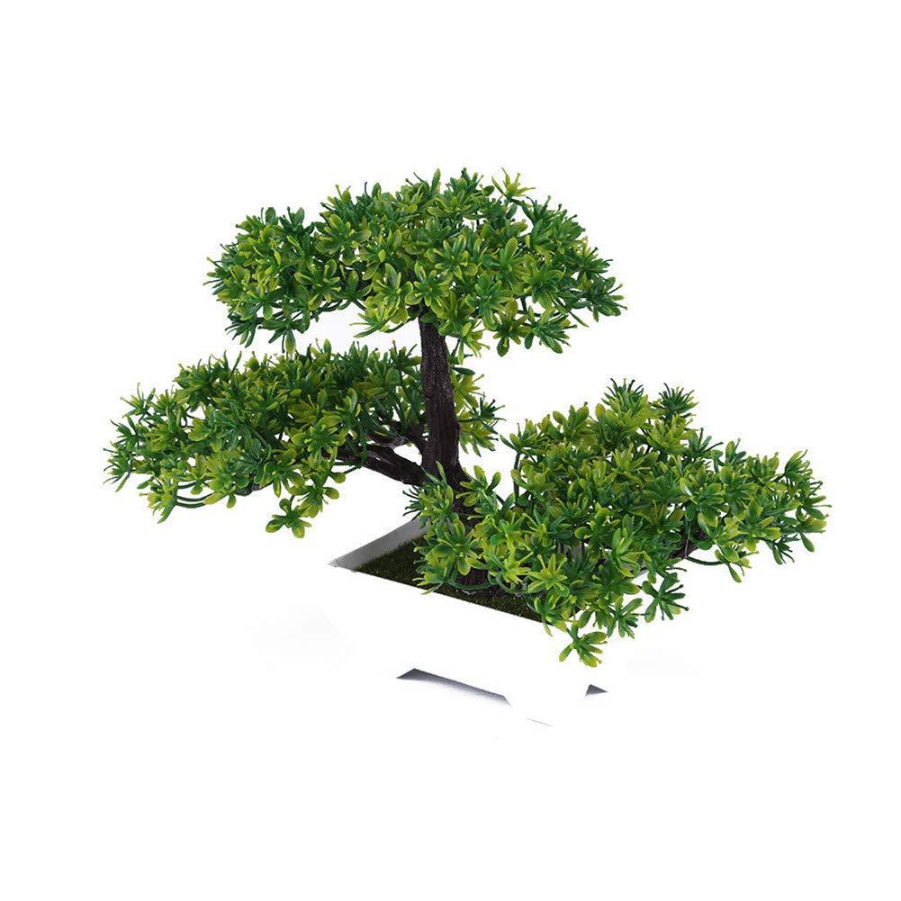 Green Artificial Bonsai Decorative Flowers Plant