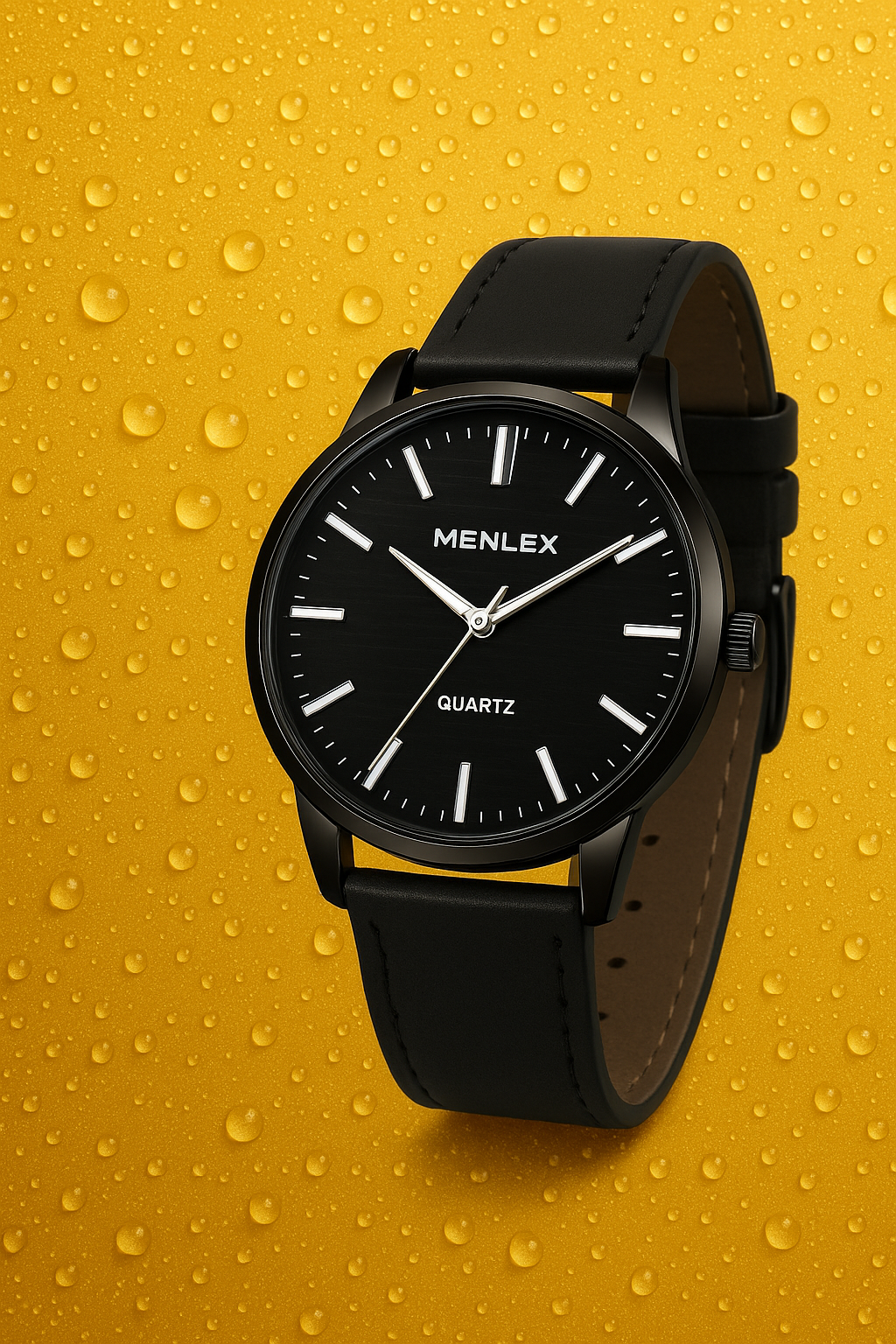 BOLUN Quartz Wristwatch for Men & Women Elegant Leather Strap