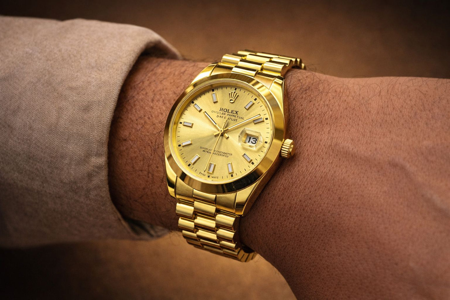 Rolex Oyster Perpetual Date working Master Lock