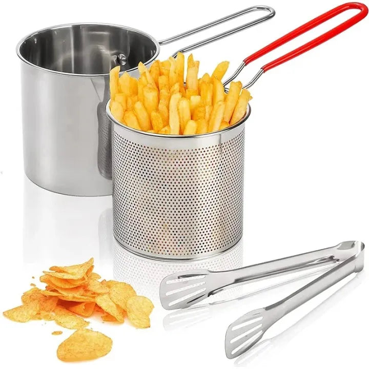 Stainless Steel Deep Fryer Frying Pot