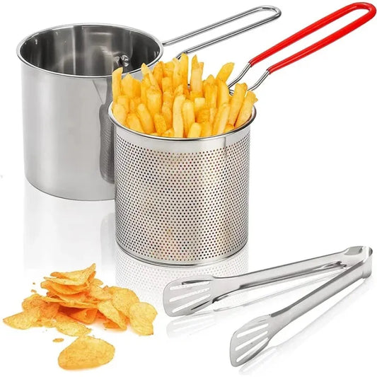 Stainless Steel Deep Fryer Frying Pot