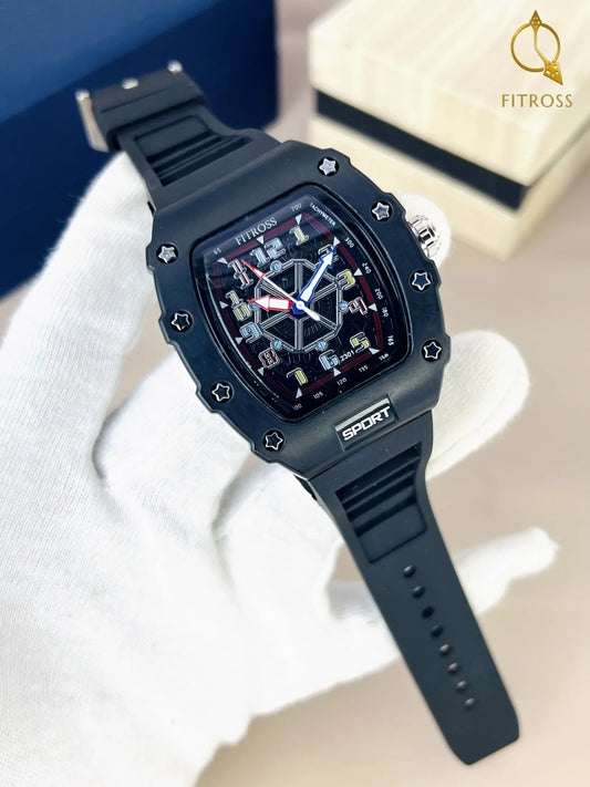 Men's Mechanical New Design Carving Custom Watch Automatic