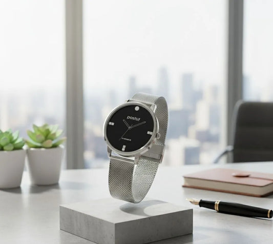 Stainless Steel High Quality Shepherd Strap Water Resistant Watches for Men's