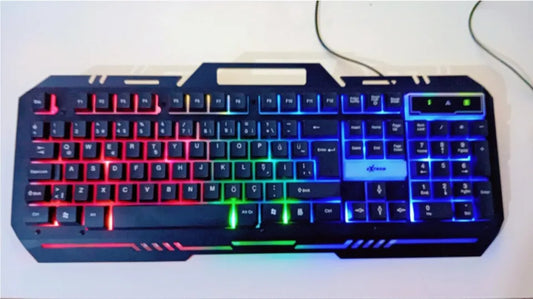 RGB Gmaing keyboard extrom KB 90/ Semi Mechanical Feeling