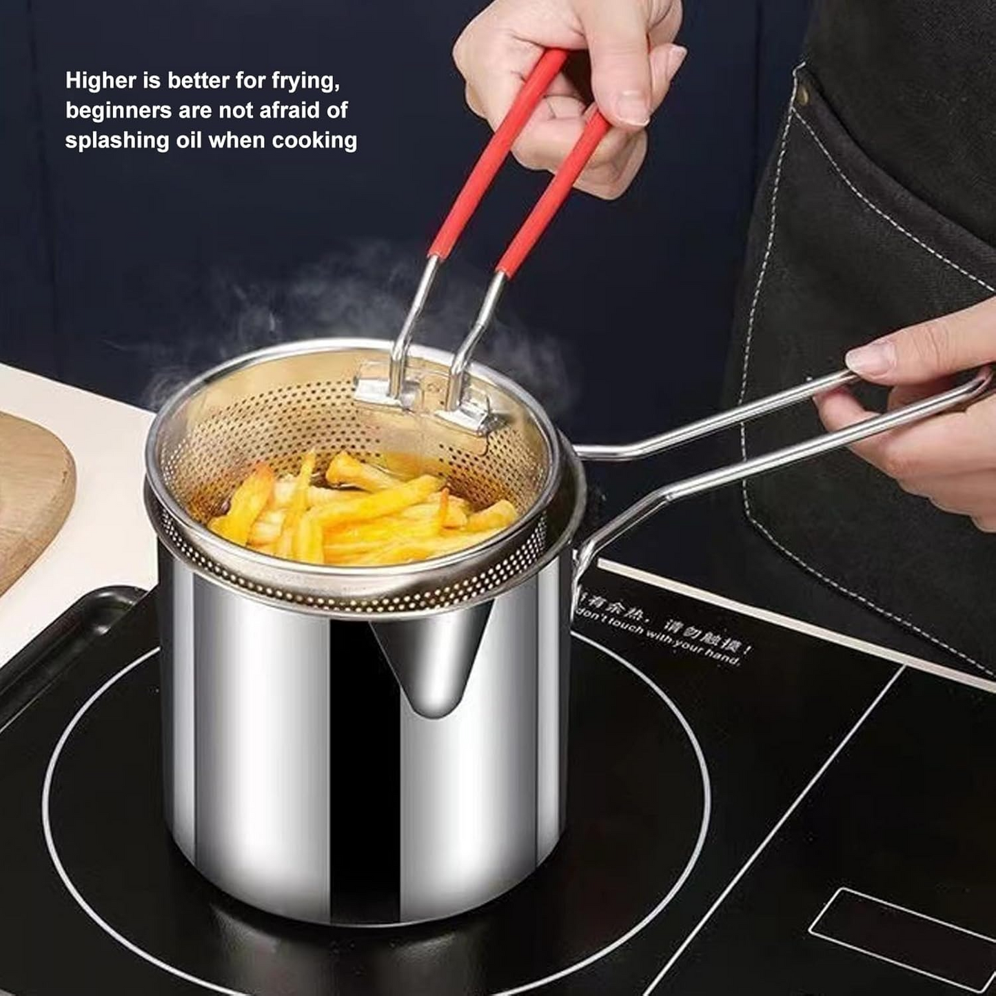 Stainless Steel Deep Fryer Frying Pot