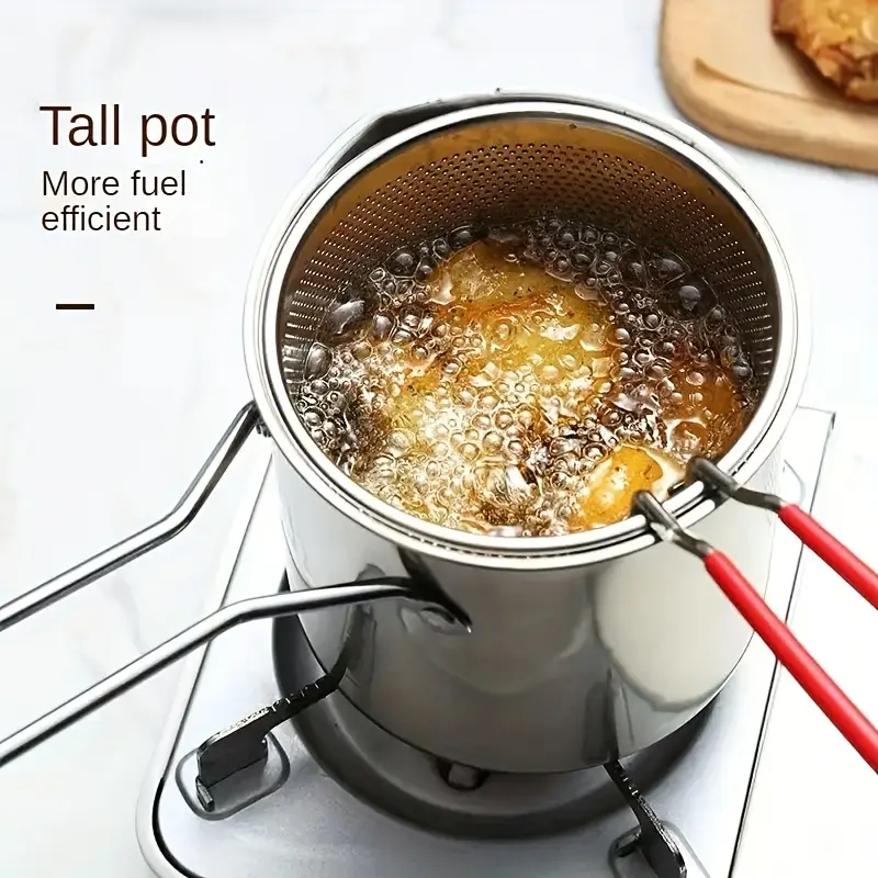 Stainless Steel Deep Fryer Frying Pot