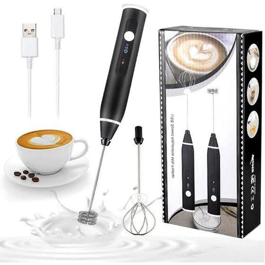 2 in 1 Electric Coffee Beater and Milk Frother | Handheld Egg Beater, Whisk Mixer