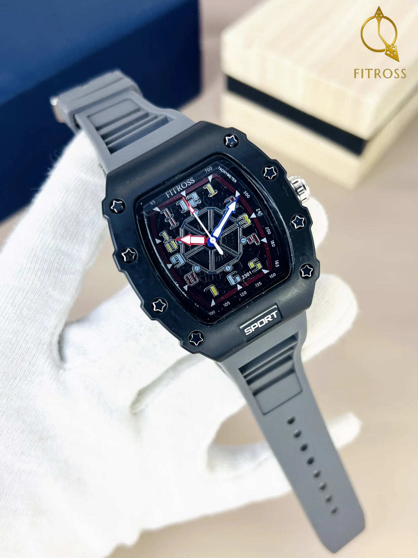 Men's Mechanical New Design Carving Custom Watch Automatic