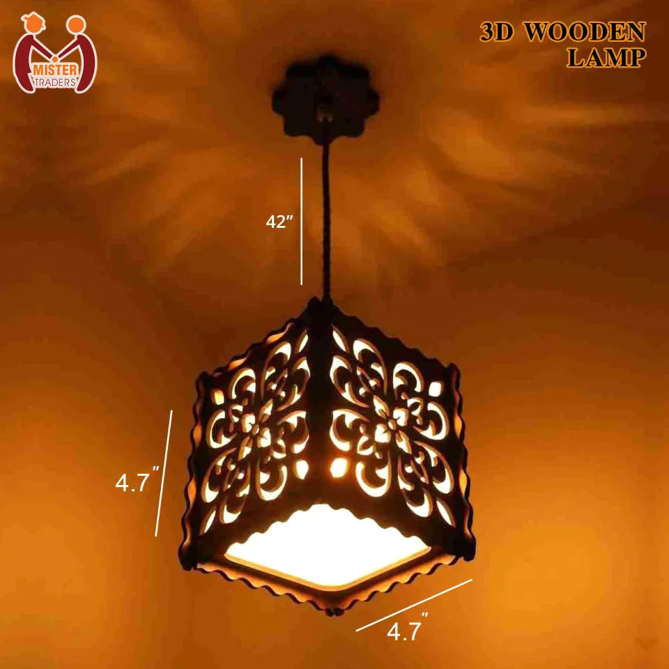 Wooden Pendant Ceiling Hanging Light Lamp | lights for decoration