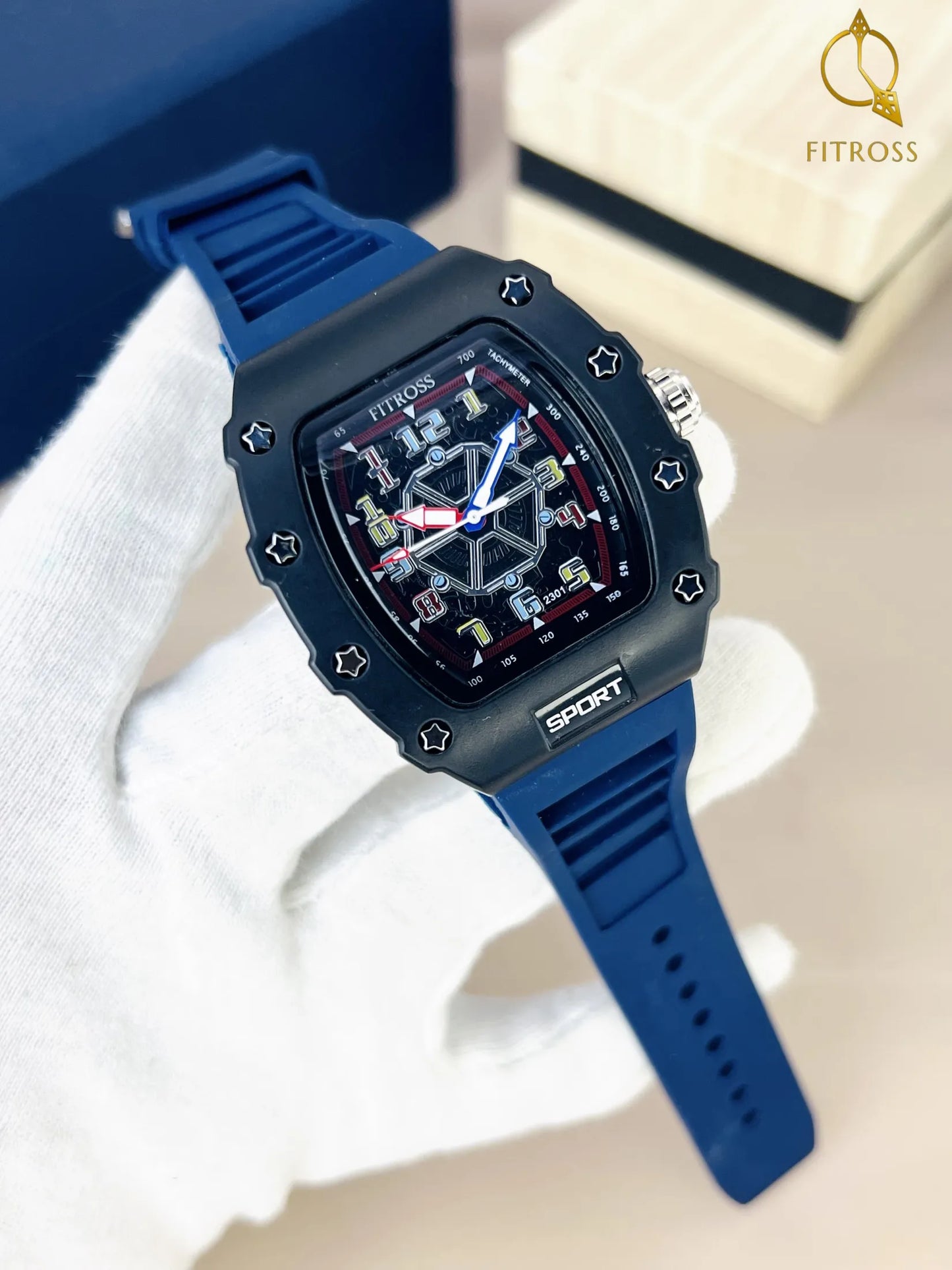 Men's Mechanical New Design Carving Custom Watch Automatic