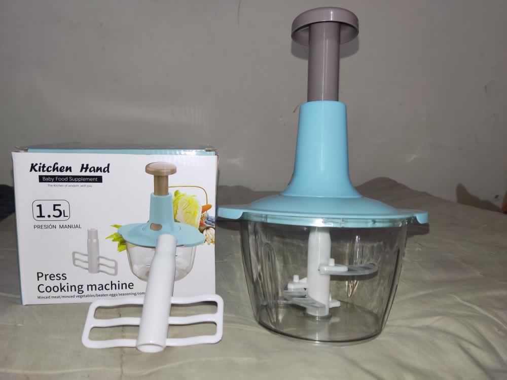 9 in 1 Food Chopper & Slicer – Multi-Function Vegetable, Meat Cutter, Beater & Kitchen Tool