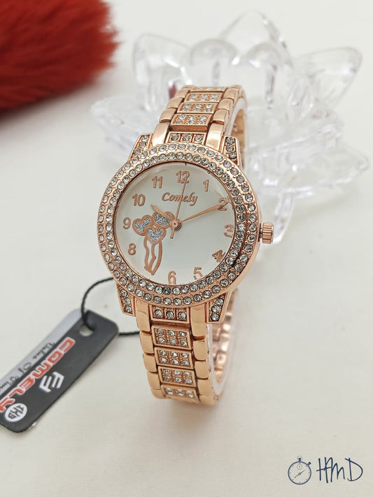 Women Watch Stone chain Comely Brand