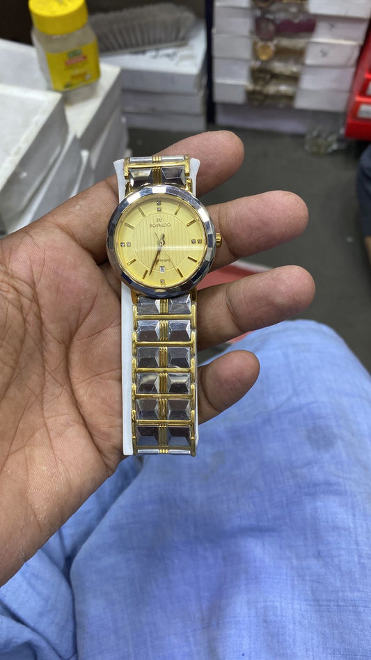 Rovaldo sapahire quartz watch for men
