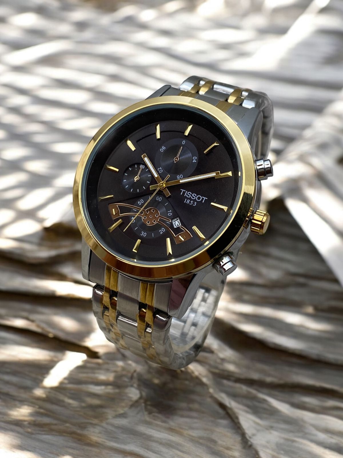 Tissot Watch for Men Date n Time Button Press lock