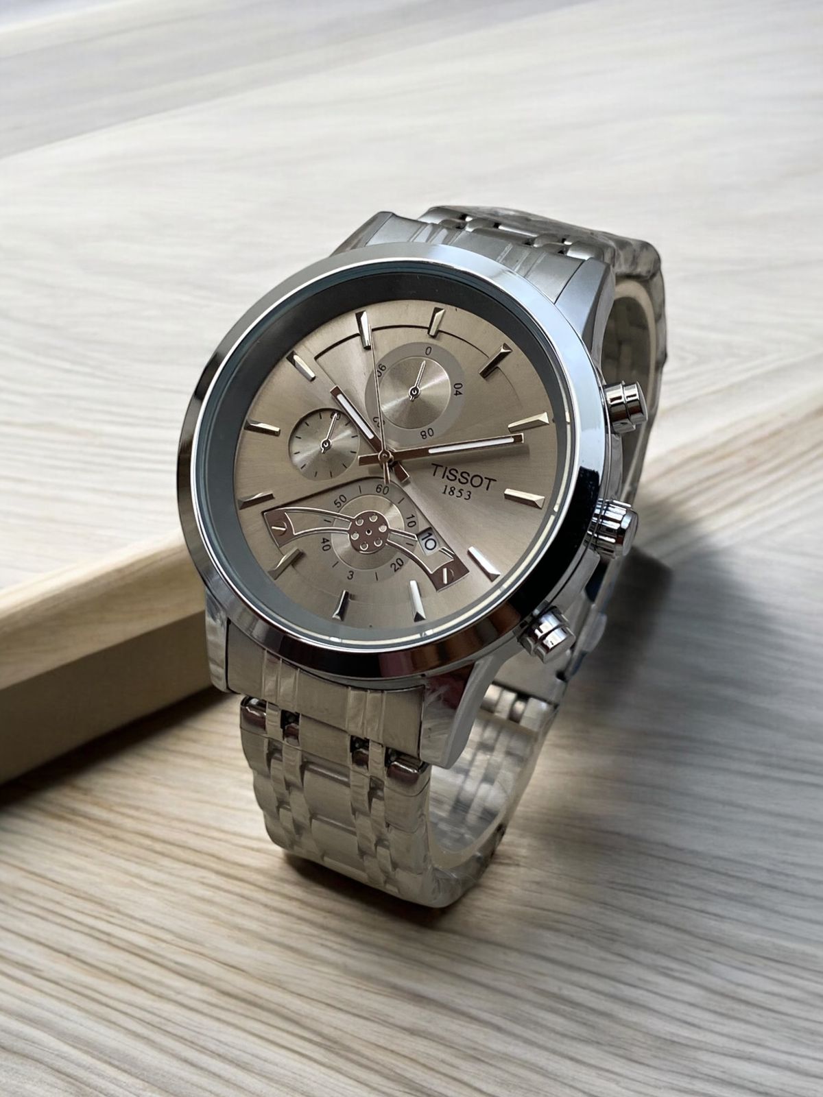 Tissot Watch for Men Date n Time Button Press lock