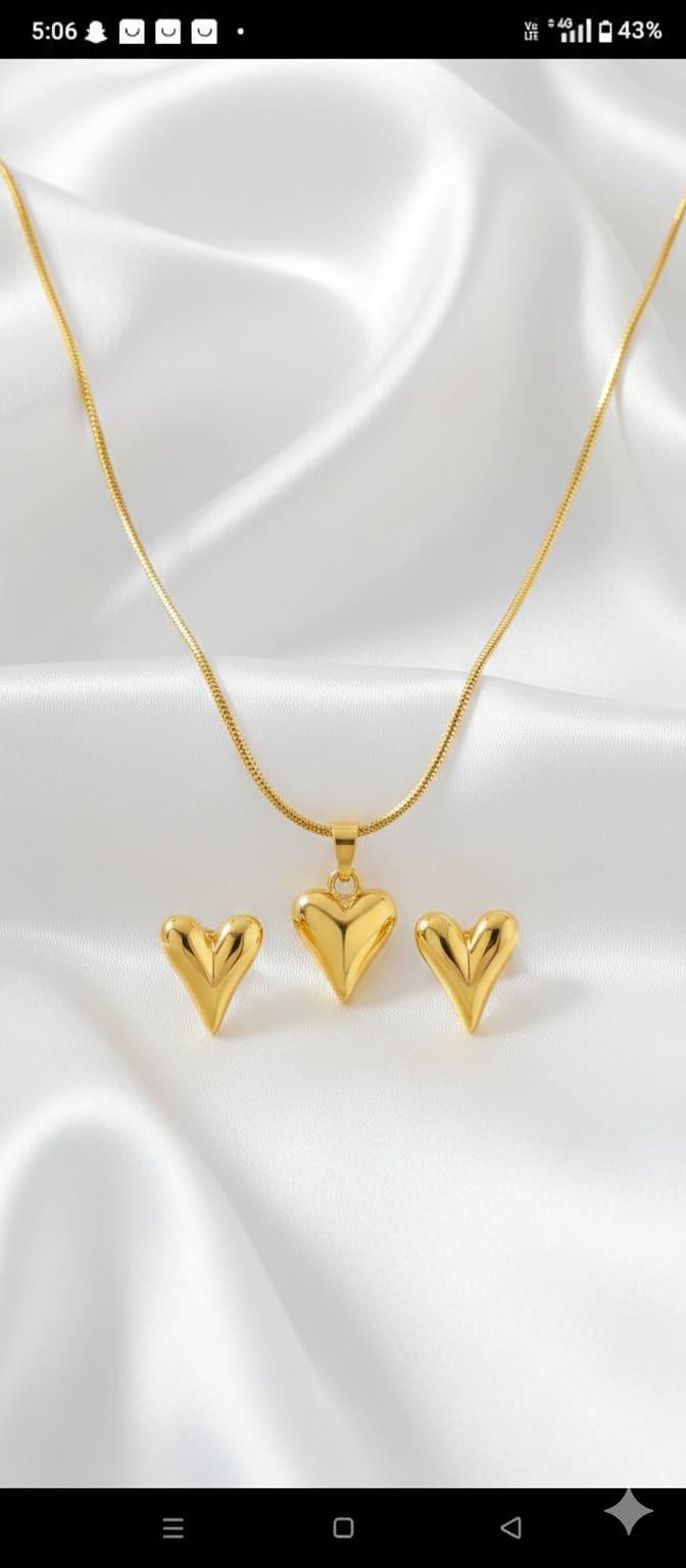 Stainless Steel Heart Naclac