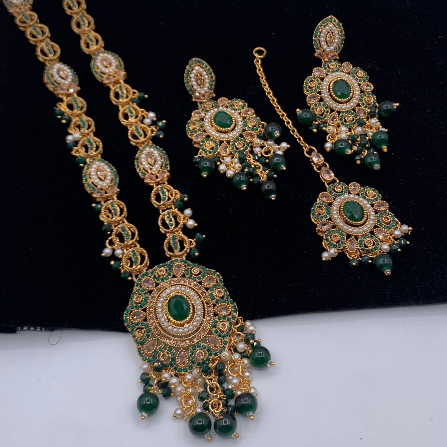 Zarqoon Mala With Jumki Teeka