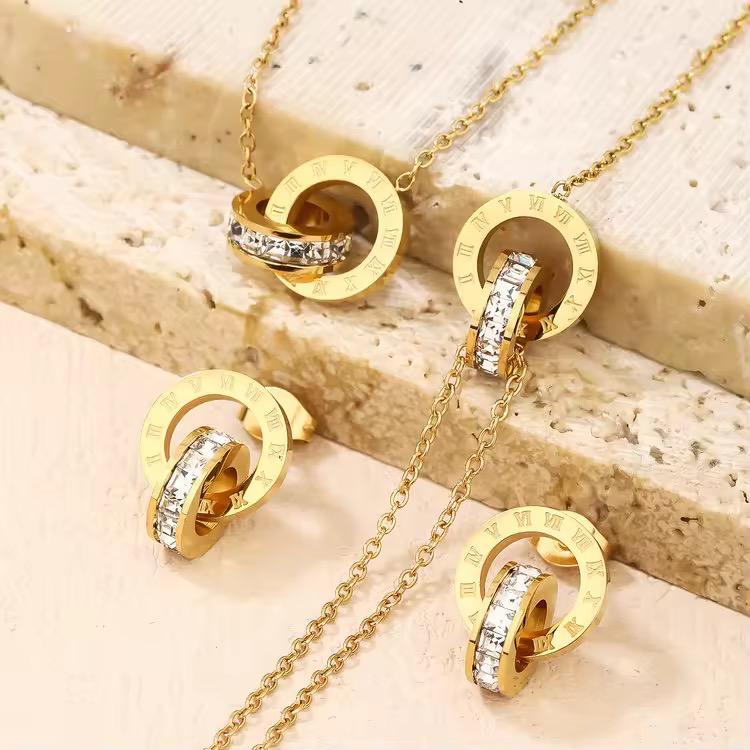 Stainless Steel Roman Combo Set