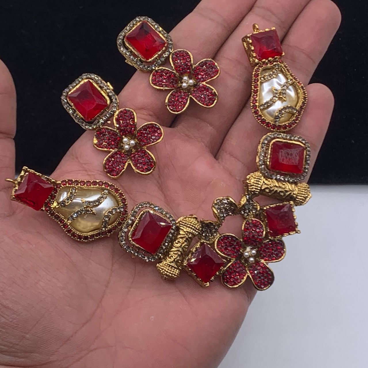 Tarkish Mother Pearl beads Style Work