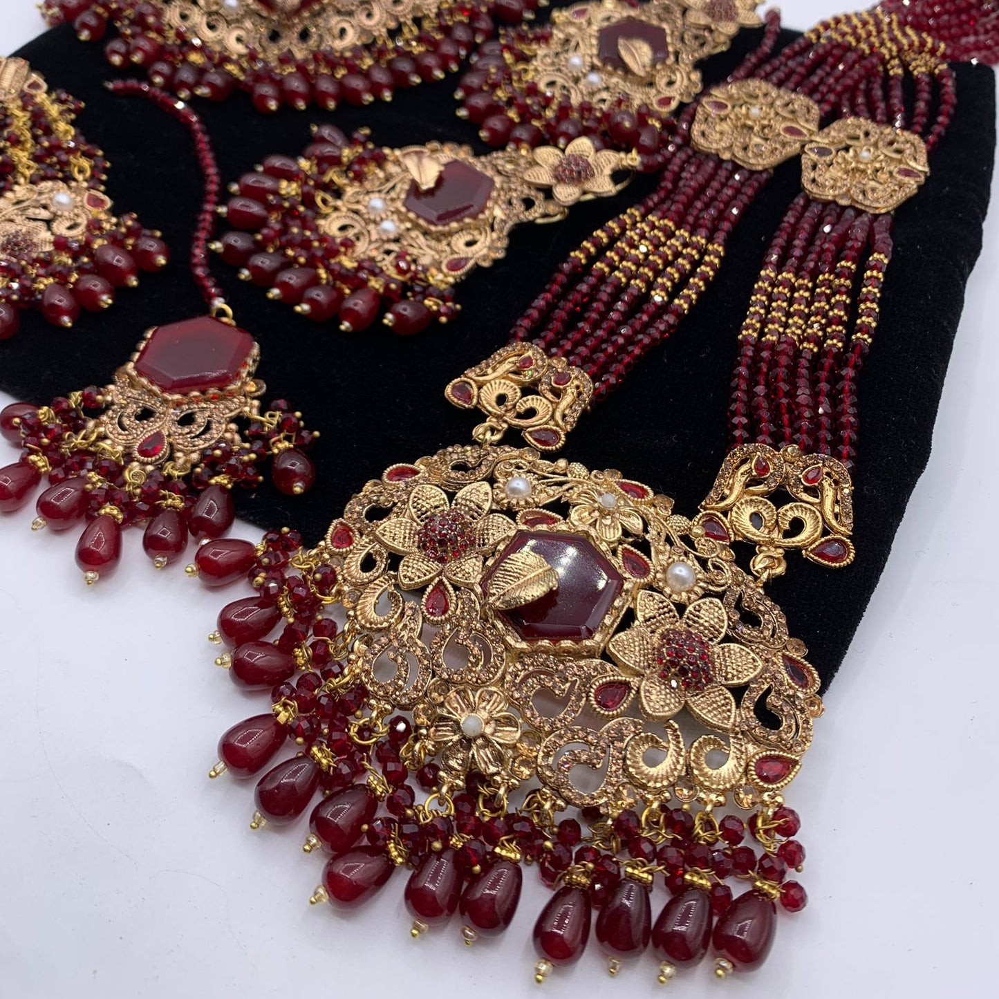Bridal Kit Neclace Dholna earing  teeka jhumer