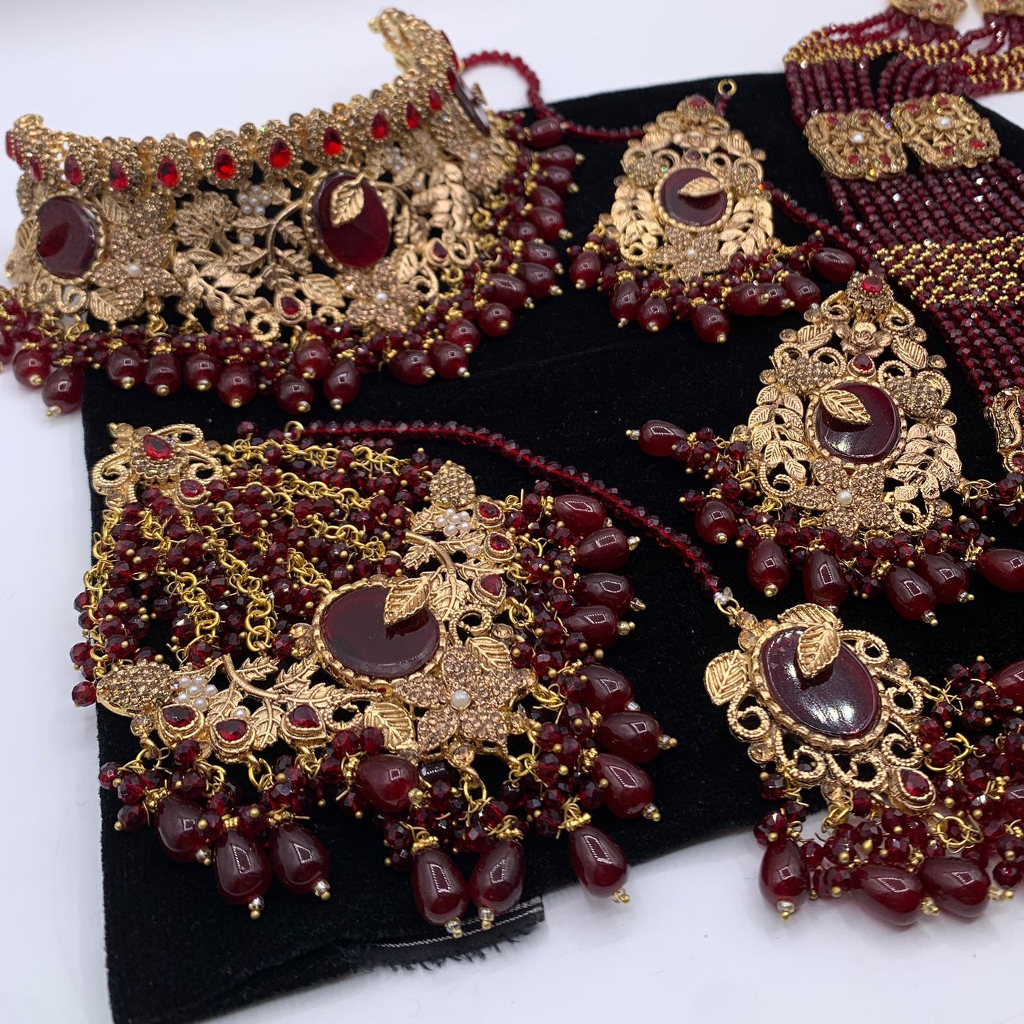 Bridal Kit Neclace Dholna earing  teeka jhumer