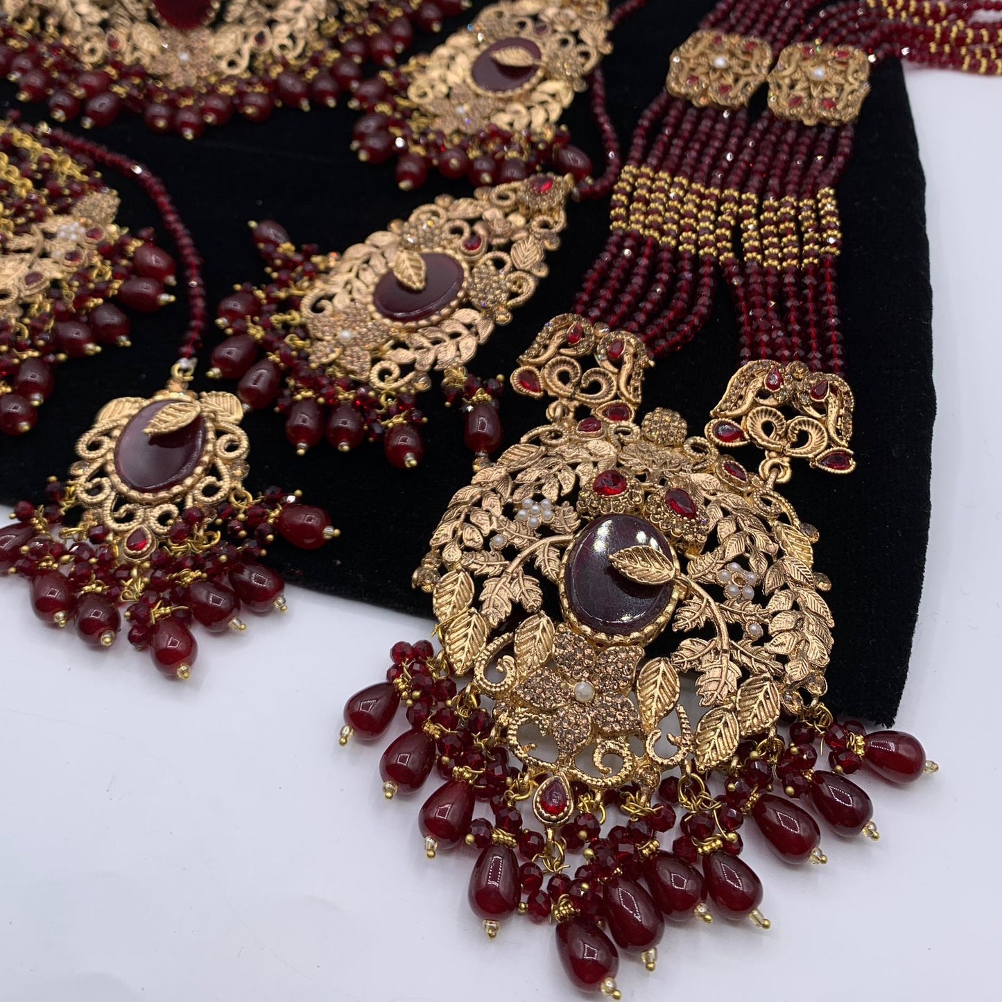 Bridal Kit Neclace Dholna earing  teeka jhumer