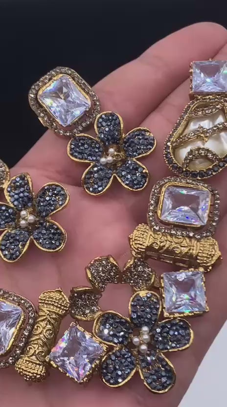 Tarkish Mother Pearl beads Style Work